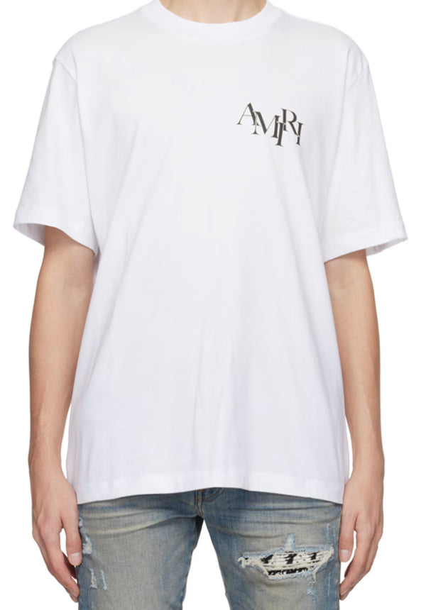 Amiri White Printed T-Shirt