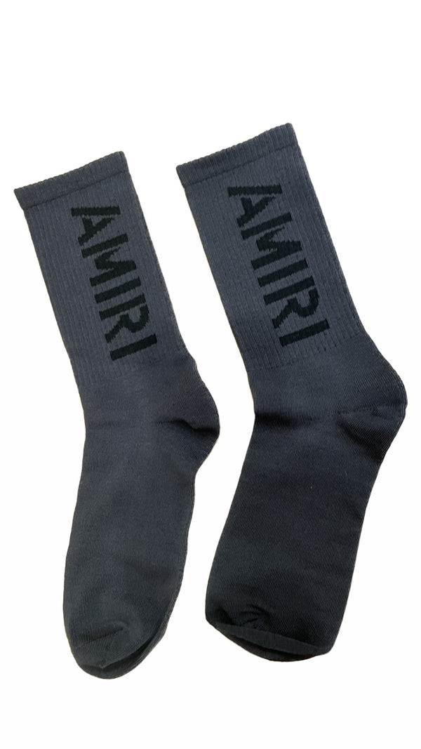 Amiri Gray Socks