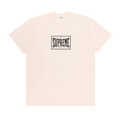 Supreme warm up tee ‘ pale pink
