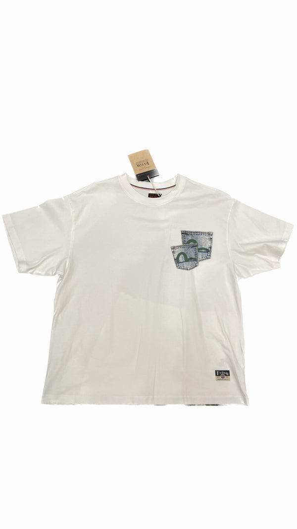 Evisu White T-Shirt