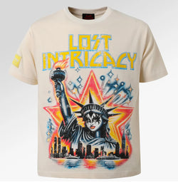 LOST INTRICACY Kiss NYC Plain T-Shirt