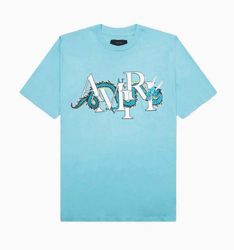 Amiri Lunar New Years Dragon Tee Blue