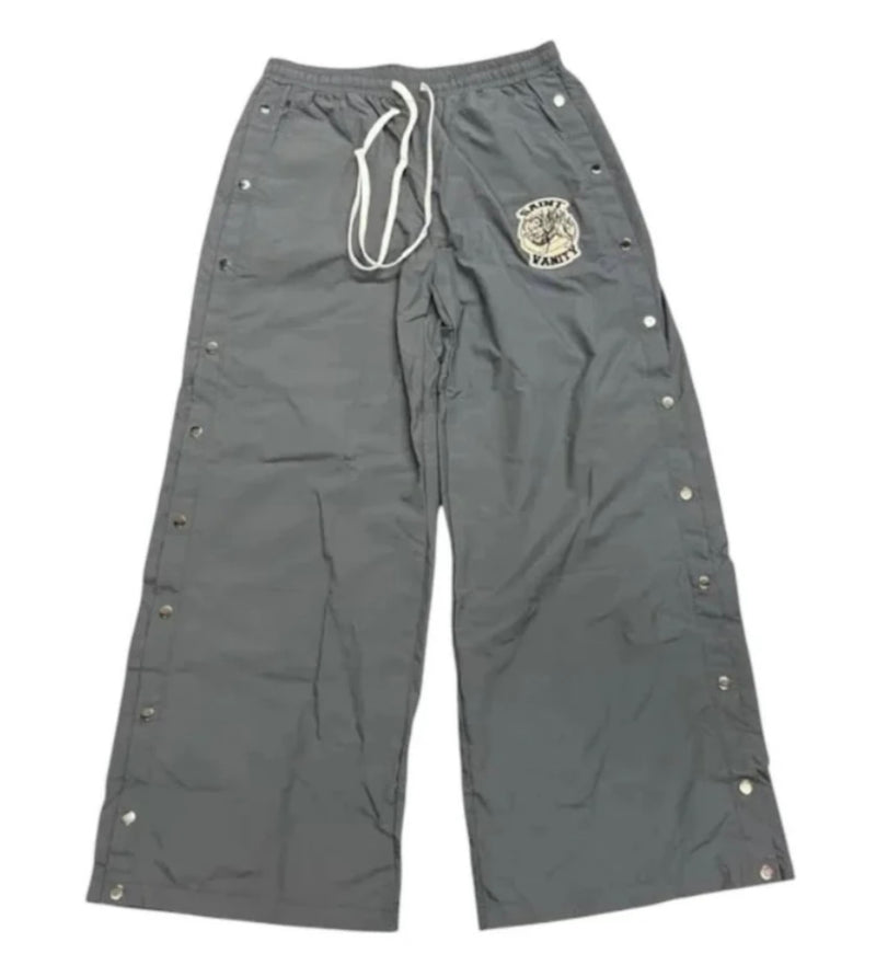 SAINT VANITY NYLON TRACK PANTS Grey