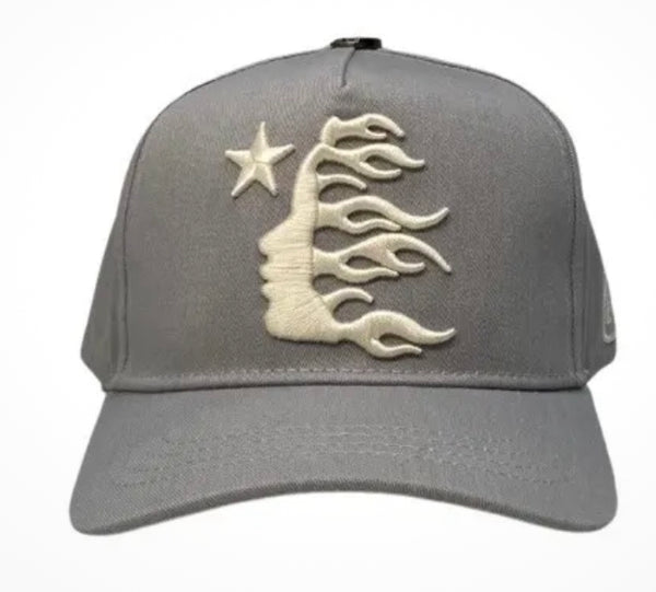 Hellstar Grey Snap Back Hat
