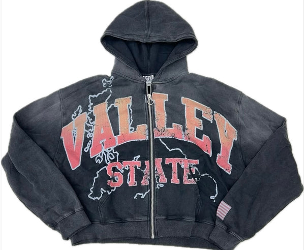 Vale Forever State Gray Hoodie