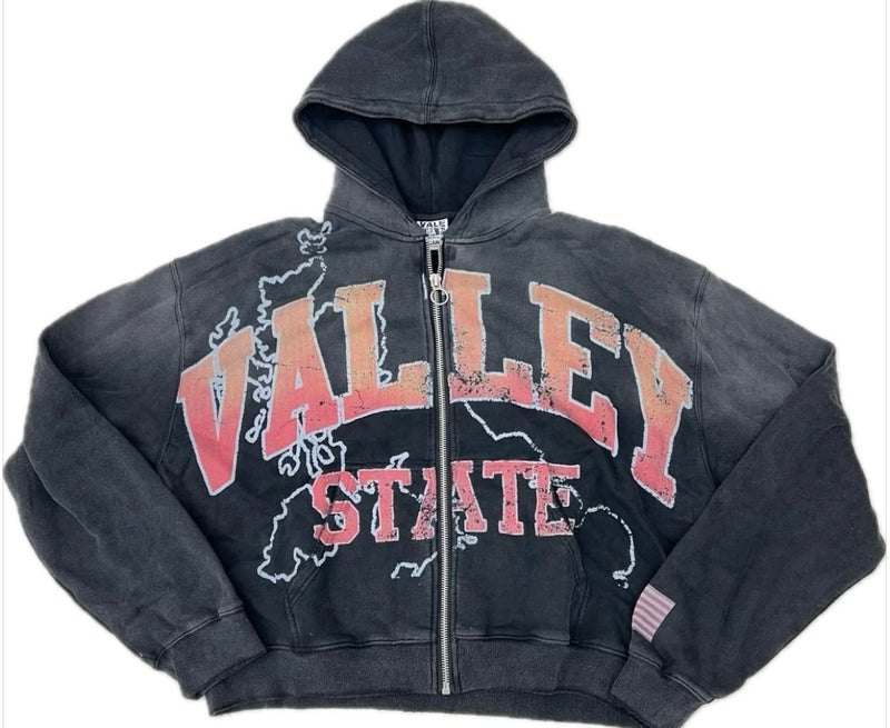 Vale Forever State Gray Hoodie