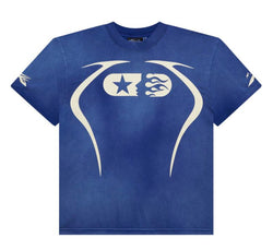 Hellstar warm Up Tee Blue