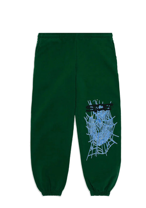 Spider Hunter Green Sweatpants