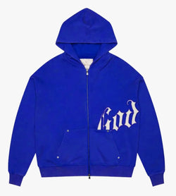 GODSPEED OG LOGO HOODIE BLUE