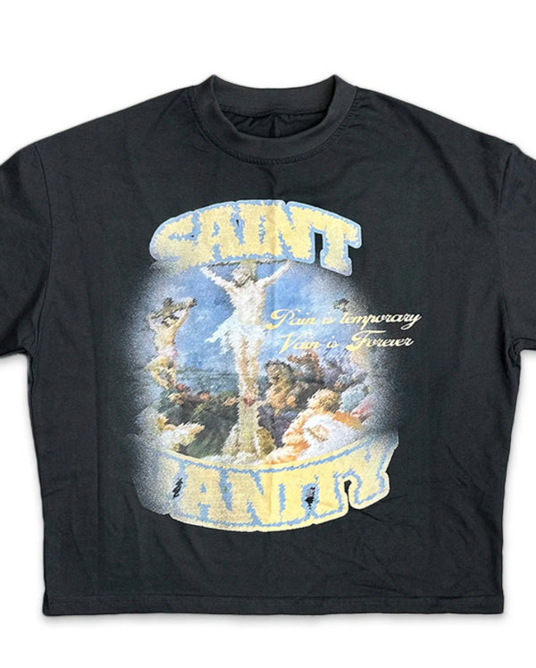 Saint Vanity T-Shirt Black Blue