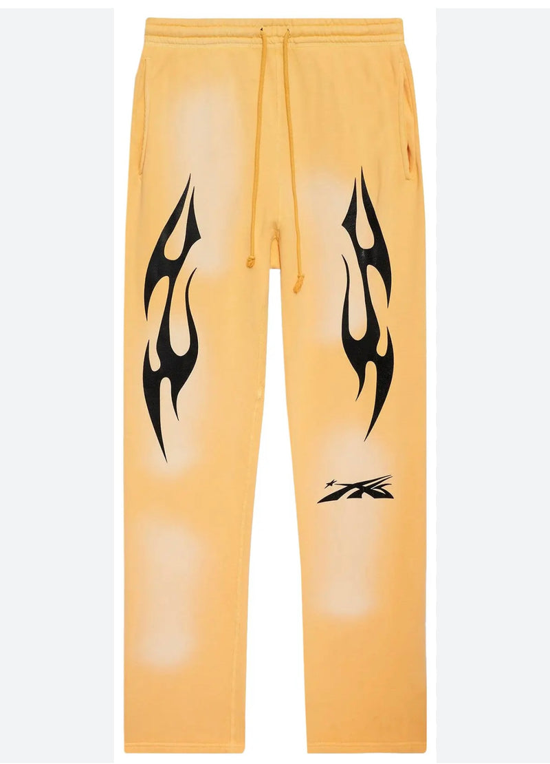 Hellstar Sports Sweatpants 'Yellow'
