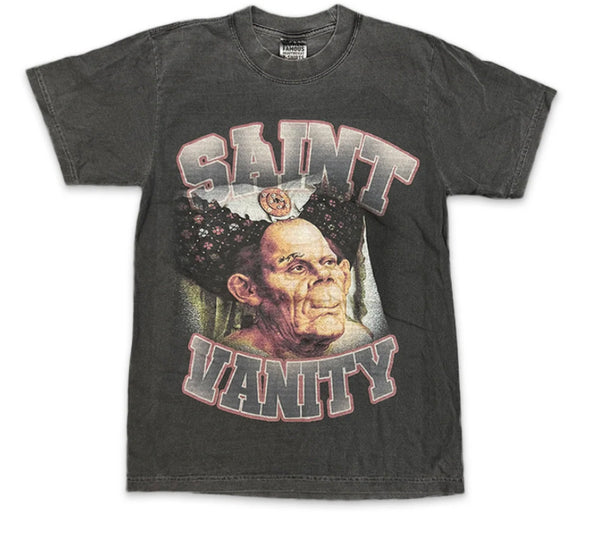 Saint Vanity T-Shirt Graphic Grey