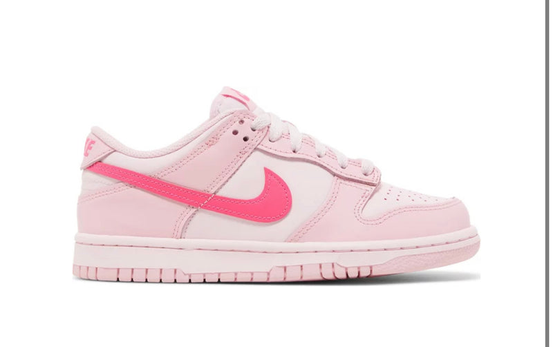 Dunk Low GS Triple Pink
