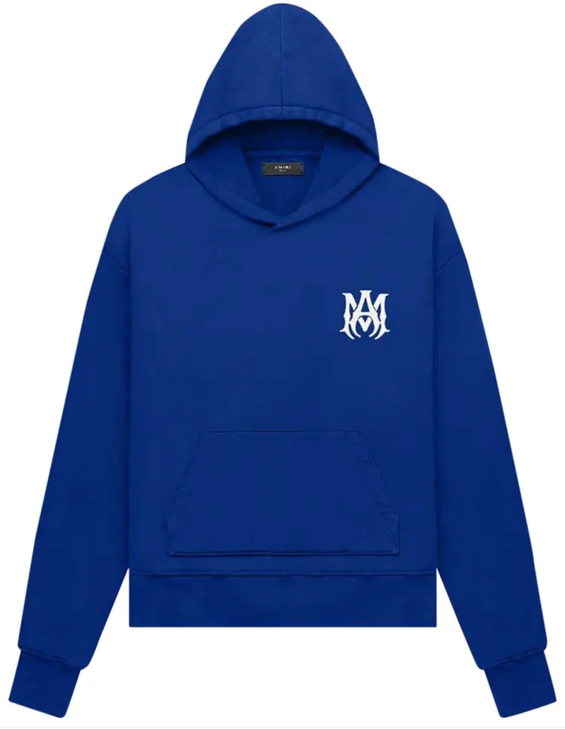 Amiri Fitted Hoodie 'Varsity Blue'