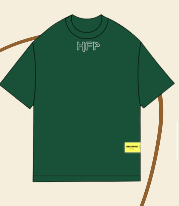 Palace x Kappa T-shirt Grey Marl