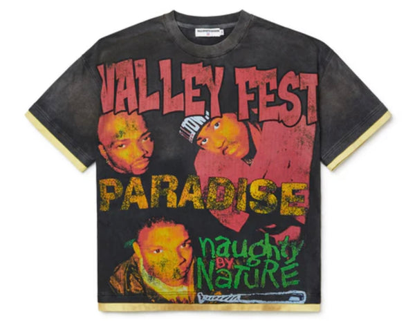 Vale Forever Summer Fest Gray/yellow Tshirt
