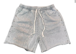 Saint Vanity Terry Shorts Grey