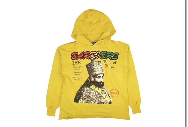 BARRIERS SELASSIE HOODIE YELLOW